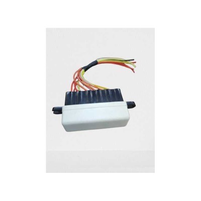 Suport siguranta auto medie 20mm cutie /bloc pentru 6 sigurante 10A /incluse /cu fir