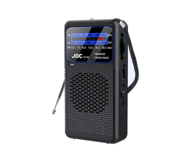 Radio portabil JOC TG-88 FM/AM/SW 3W cu acumulator (690)