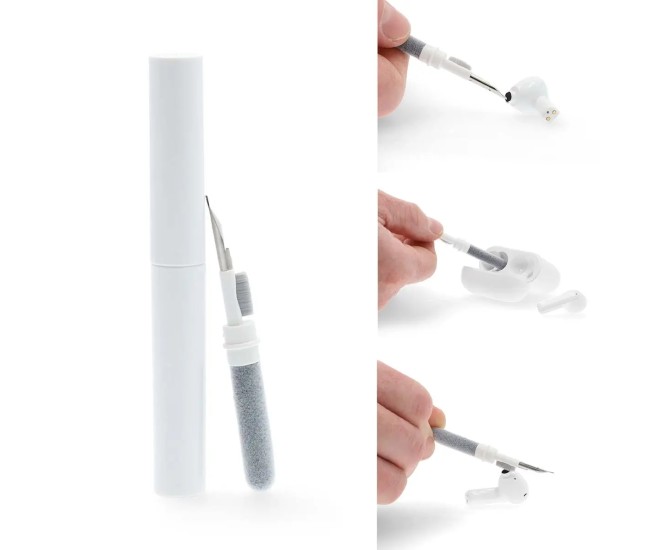 Kit Nedis CLSN205WT de curatare casti in-ear 3 in 1