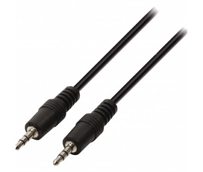 Cablu audio Jack Stereo 3.5 mm tata - Jack Stereo 3.5 mm tata 1.5m VALUELINE Cablu audio Jack Stereo 3.5 mm tata - Jack Stereo 3.5 mm tata 1.5m VALUELINE