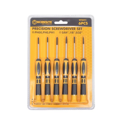 Set de surubelnite Worksite WT8091 6 buc PH00 PH0 PH1 -5/64 -1/8 -5/32