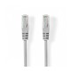 Cablu UTP Nedis Cat5e mufat 0.5m patch cord gri Cablu UTP Nedis Cat5e mufat 0.5m patch cord gri