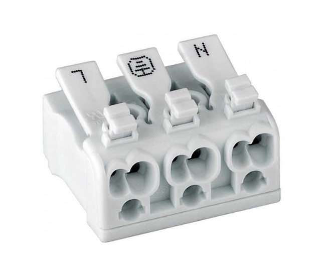 Conector cu terminal rapid 16A Goobay 0.5-2.5 mm connections 0.50-0.75 mm Conector cu terminal rapid 16A Goobay 0.5-2.5 mm connections 0.50-0.75 mm