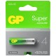 Set 4 baterii alcaline Super GP R6 AA ALKALINA GP15AETA-21-2GSB4 Set 4 baterii alcaline Super GP R6 AA ALKALINA GP15AETA-21-2GSB4