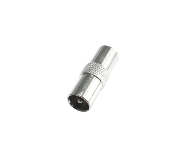 Mufa tata coaxiala metal se poate infileta direct pe cablu RG6 HOME Mufa tata coaxiala metal se poate infileta direct pe cablu RG6 HOME