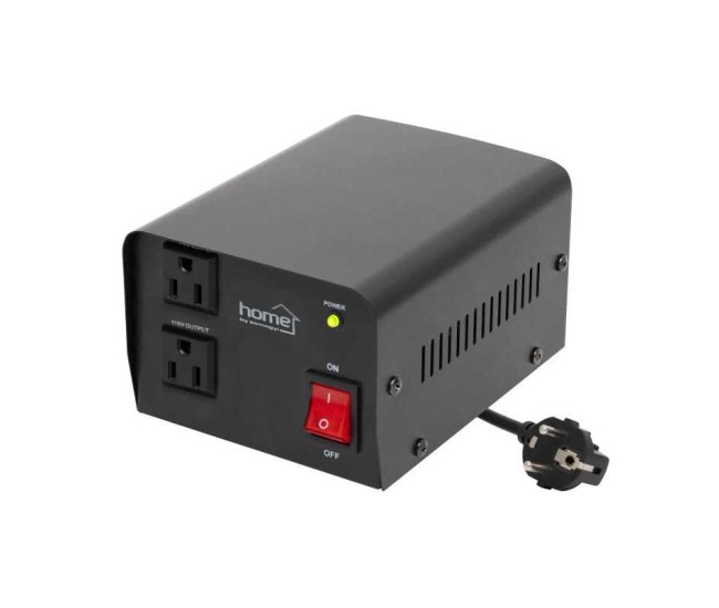 Convertor 230V in 110V 200VA/160W cu doua intrari priza SUA Home VTF200VA Convertor 230V in 110V 200VA/160W cu doua intrari priza SUA Home VTF200VA