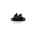 Conector boxa 2 contacte push rotund Conector boxa 2 contacte push rotund