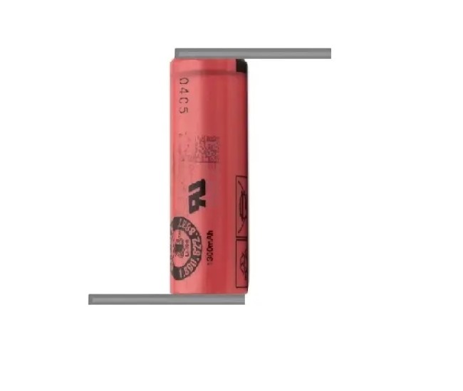 Acumulator Li-ion 3.7V SANYO UR18500Y 1300MAh 2.6A cu lamele sudate in Z Acumulator Li-ion 3.7V SANYO UR18500Y 1300MAh 2.6A cu lamele sudate in Z
