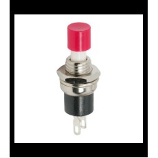Buton 1 circuit 1.5A 250V OFF-(ON) fara retinere rosu
