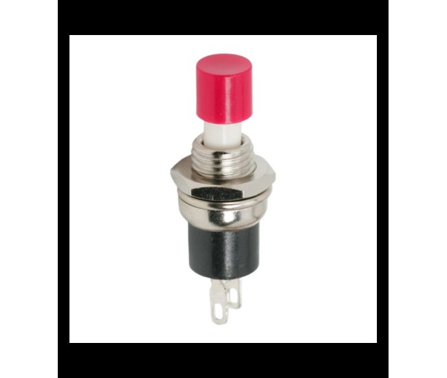 Buton 1 circuit 1.5A 250V OFF-(ON) fara retinere rosu Buton 1 circuit 1.5A 250V OFF-(ON) fara retinere rosu