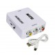 Convertor audio/video de la HDMI 1080P la 3x RCA audio/video Convertor audio/video de la HDMI 1080P la 3x RCA audio/video