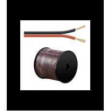 Cablu boxe 2x4mm CCA rosu/negru Goobay 15025