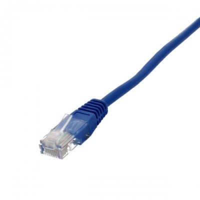 Cablu UTP Well cat5e patch cord 1m albastru Cablu UTP Well cat5e patch cord 1m albastru