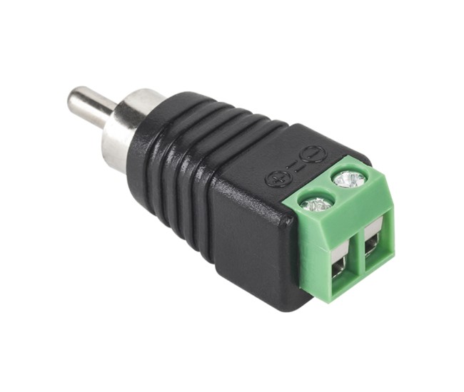 Mufa RCA tata rapida regleta cu surub Mufa RCA tata rapida regleta cu surub