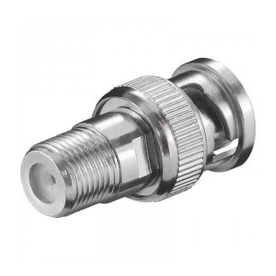 Adaptor BNC tata la F mama Goobay
