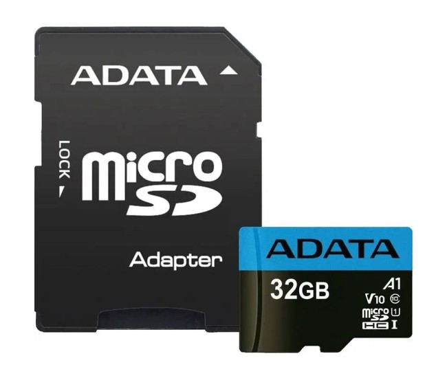 Memorie micro SD /SD CARD 32GB UHS-I CLASS10 Adata AUSDH32GUICL10A1-RA1