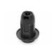 Dulie E14 plastic negru cu inel OE-14K Plastrol Dulie E14 plastic negru cu inel OE-14K Plastrol