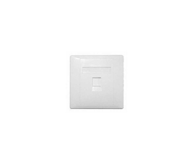 Capac priza RJ45 fara Keystone 1-port alb Well Capac priza RJ45 fara Keystone 1-port alb Well