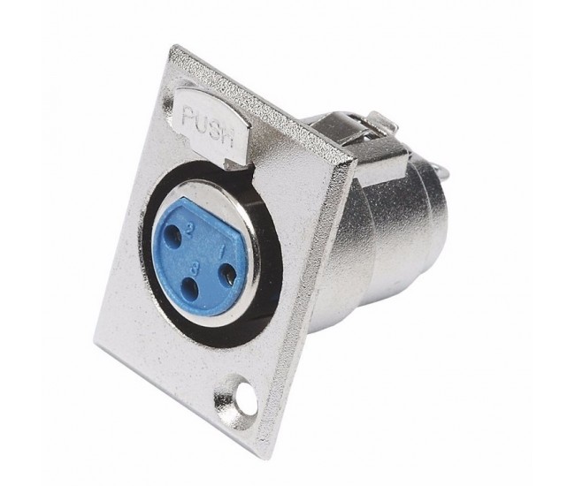 Mufa XLR mama montaj Mufa XLR mama montaj
