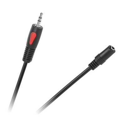 Cablu prelungitor Jack 3.5 mm 1.8m Eco-line Cabletech Cablu prelungitor Jack 3.5 mm 1.8m Eco-line Cabletech