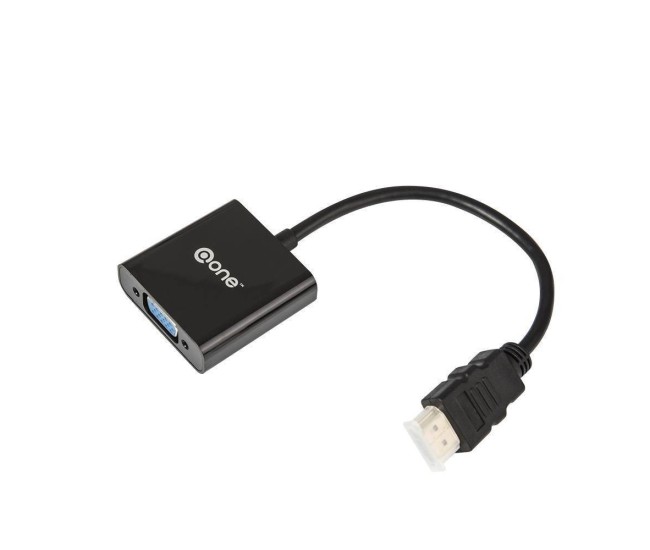 Cablu convertor HDMI la VGA mama 1920x1080p negru Cablu convertor HDMI la VGA mama 1920x1080p negru