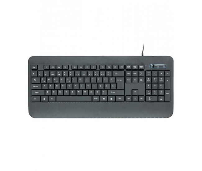 Tastatura silentioasa cu fir USB K110 PLATINET PMK110B