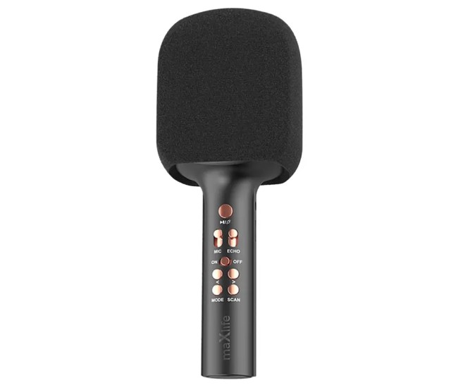 Bluetooth Karaoke Microfon cu difuzor incorporat negru maXlife MXBM-600 OEM0200495 Bluetooth Karaoke Microfon cu difuzor incorporat negru maXlife MXBM-600 OEM0200495