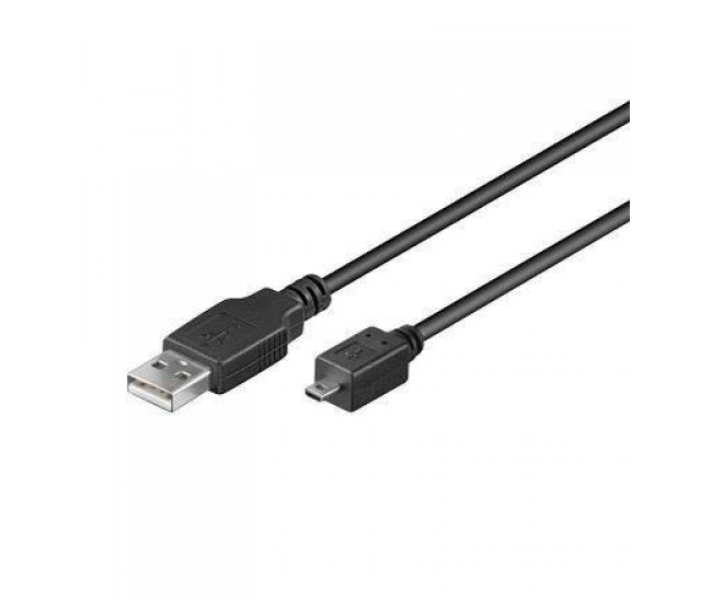 Cablu USB la mini USB 8 pini 1.8m camera foto Goobay Cablu USB la mini USB 8 pini 1.8m camera foto Goobay