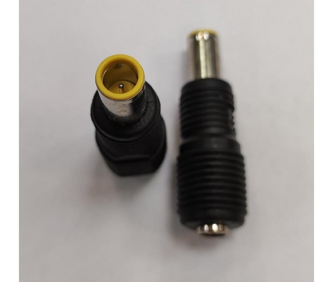 Mufa adaptoare alimentare DC 2.1x5.5 mm mama la 7.9x5.5 mm cu Pin in interior tata Mufa adaptoare alimentare DC 2.1x5.5 mm mama la 7.9x5.5 mm cu Pin in interior tata