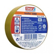 Banda adeziva izolatoare 19mm x 20m galben Tesa T-53988-101