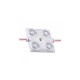 Modul 4x LED-uri 12V 1.44W 135lm SMD2835 IP68 3000K alb cald V-TAC Modul 4x LED-uri 12V 1.44W 135lm SMD2835 IP68 3000K alb cald V-TAC