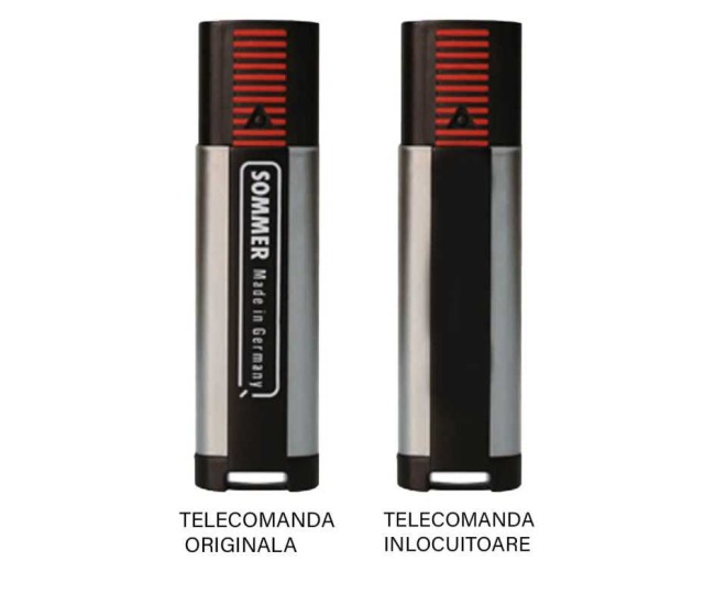 Telecomanda poarta garaj de 2 si 4 canale cod saritor 433.92MHz/868.35MHz Sommer 4020 compatibila cu originalul (849)
