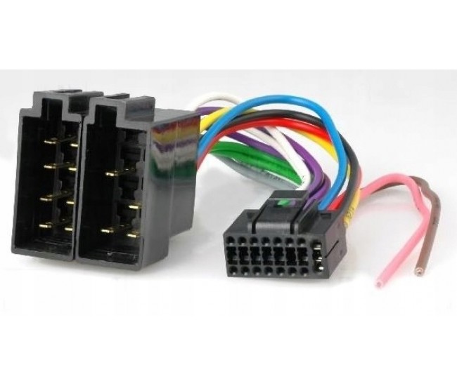 Cablu adaptor conector ISO - JVC 16 pini 4CARMEDIA ZRS-76 Cablu adaptor conector ISO - JVC 16 pini 4CARMEDIA ZRS-76