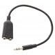 Splitter audio stereo Jack 3.5 mm tata - 2x 3.5 mm mama 0.2m Valueline