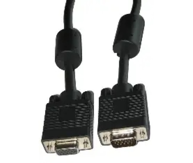 Cablu SVGA prelungitor mama-tata 1.5m dublu ecranat Cabletech KPO3711-1.5