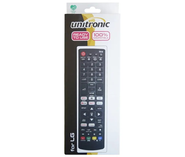 Telecomanda universala TV LG cu aspect original Unitronic 1718COMPU20250905 Telecomanda universala TV LG cu aspect original Unitronic 1718COMPU20250905
