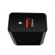 Incarcator retea Well 1x USB-A QC3.0 18W negru PSUP-USB-WQ11802BK-WL Incarcator retea Well 1x USB-A QC3.0 18W negru PSUP-USB-WQ11802BK-WL