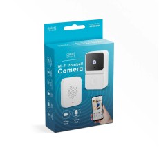 Set sonerie Video - Smart - Wi-Fi /baterie /HD alb delight 55385WH Set sonerie Video - Smart - Wi-Fi /baterie /HD alb delight 55385WH