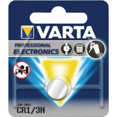 Baterie CR1/3N Varta 11.6x10.8mm 3V 170mAh