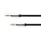 Cablu Jack 3.5 mm - 3.5 mm 1m Kruger&Matz Cablu Jack 3.5 mm - 3.5 mm 1m Kruger&Matz