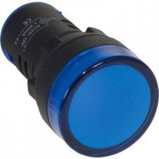 Indicator panel 22mm 230V albastru RND Indicator panel 22mm 230V albastru RND