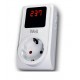 Stecher schuko 16A 3680W cu protectie la joasa si inalta tensiune ecran digital Well Stecher schuko 16A 3680W cu protectie la joasa si inalta tensiune ecran digital Well