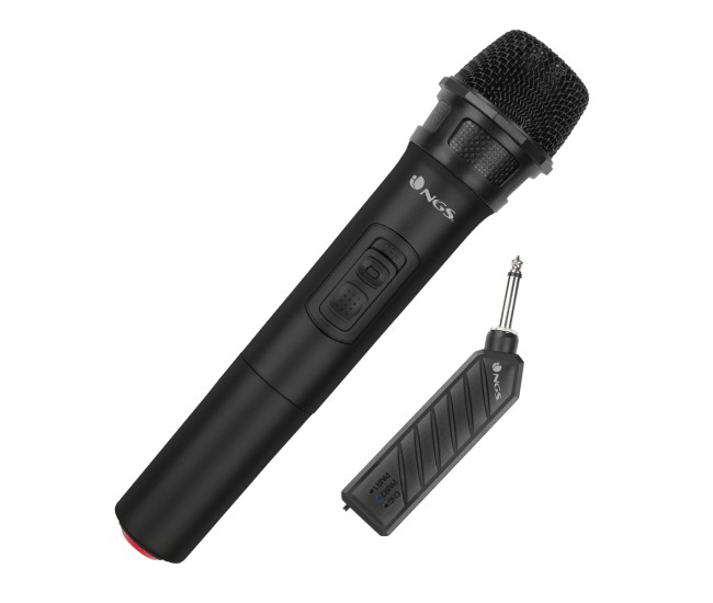 Microfon wireless unidirectional VHF Jack 6.3 mm negru SINGERAIR NGS Microfon wireless unidirectional VHF Jack 6.3 mm negru SINGERAIR NGS