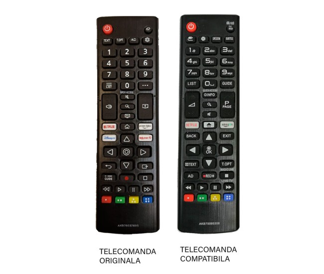 Telecomanda inlocuitoare compatibila TV LG AKB76037605 IR 1439 (418-5) Telecomanda inlocuitoare compatibila TV LG AKB76037605 IR 1439 (418-5)