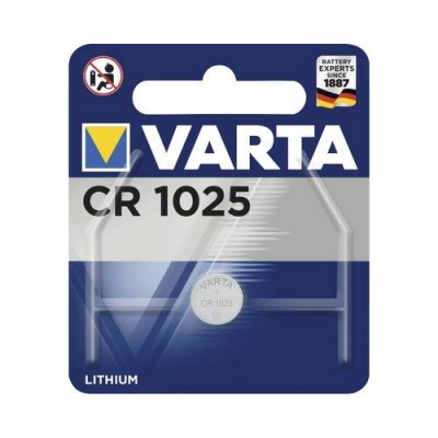 Baterie buton CR1025 Varta lithium 3V blister 1buc
