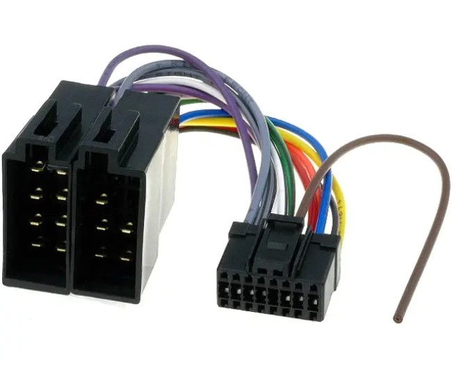 Conector ISO - Pioneer 16 pini ZRS-68 4CarMedia Conector ISO - Pioneer 16 pini ZRS-68 4CarMedia