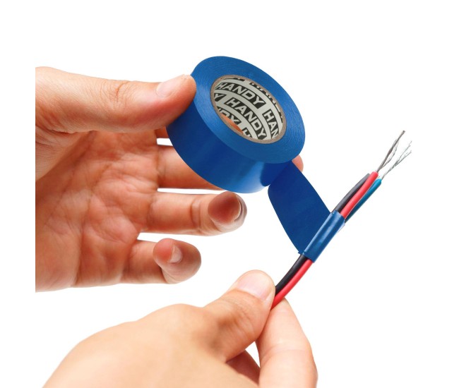 Banda izolatoare 19mm x 10m Albastru Handy Banda izolatoare 19mm x 10m Albastru Handy