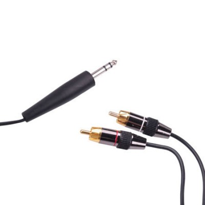 Cablu Jack 6.3 mm STEREO la 2x RCA 3m Cabletech Cablu Jack 6.3 mm STEREO la 2x RCA 3m Cabletech