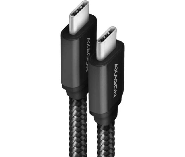 Cablu de date / incarcare AXAGON BUCM3-CM15AB USB-C la USB-C 3.2 Gen1 1.5m PD 60W 20V/3A Cablu de date / incarcare AXAGON BUCM3-CM15AB USB-C la USB-C 3.2 Gen1 1.5m PD 60W 20V/3A