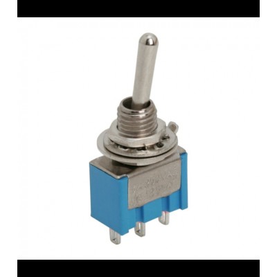 Comutator ON-ON cu brat 1 circuit 3A 250V cu retinere